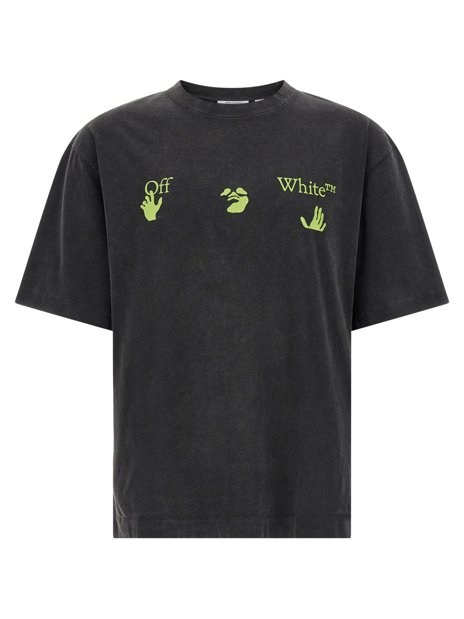 [Off-White] T-shirts Short Sleeve FW26 OMAA120F26JER01900001001