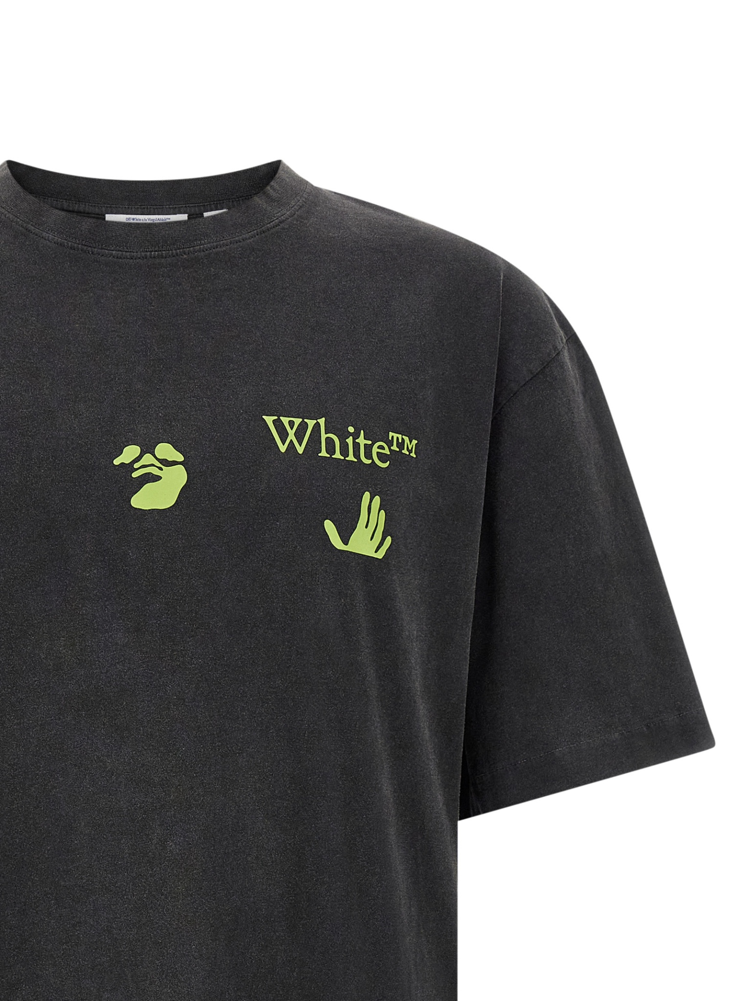 [Off-White] T-shirts Short Sleeve FW26 OMAA120F26JER01900001001