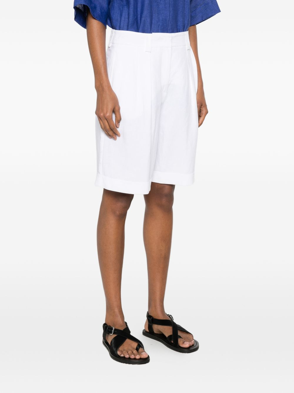 [CENERE MAGLIERIA] Shorts SS26 483612973BIANCO