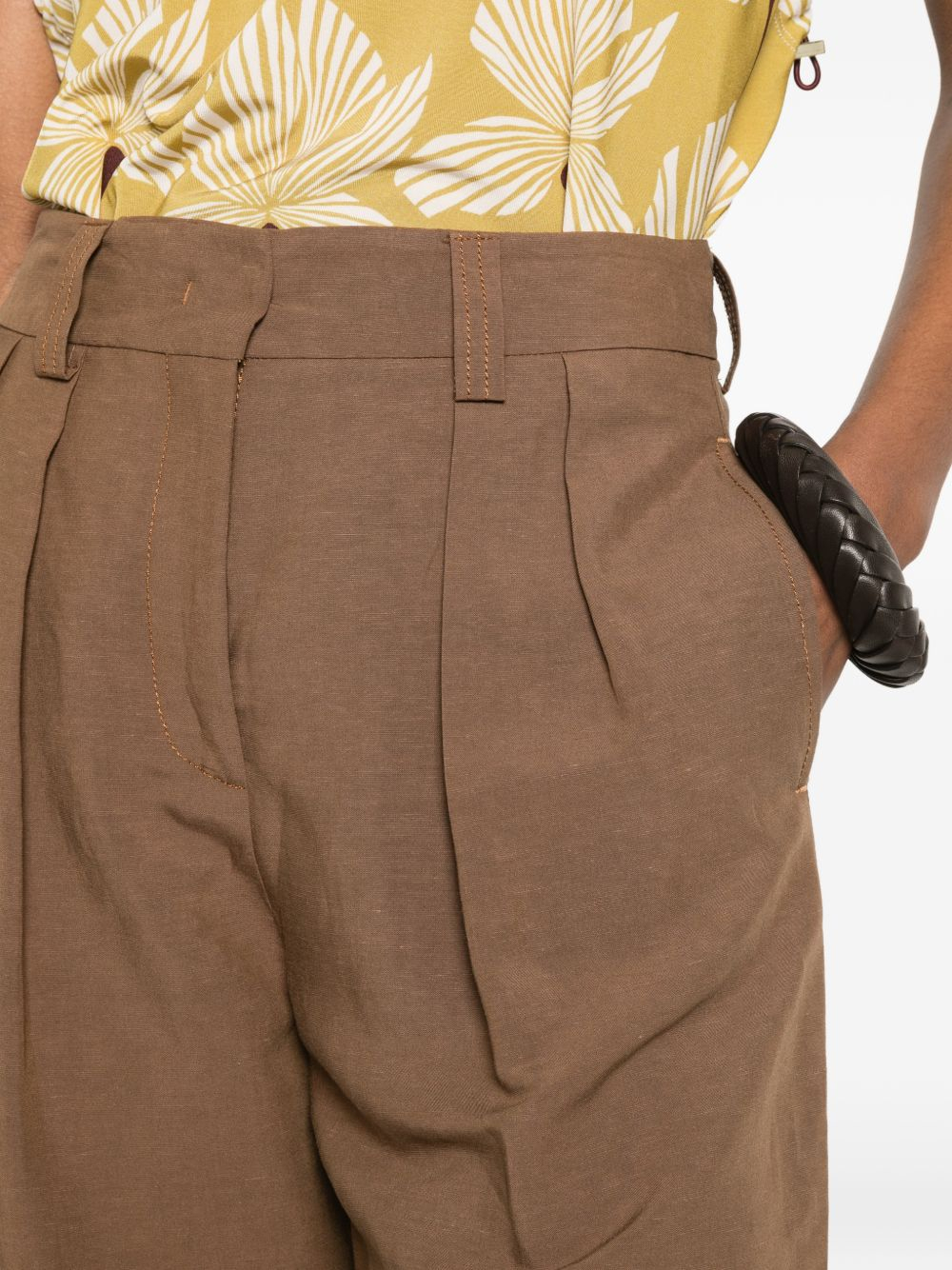 [CENERE MAGLIERIA] Shorts SS26 483612973TABACCO