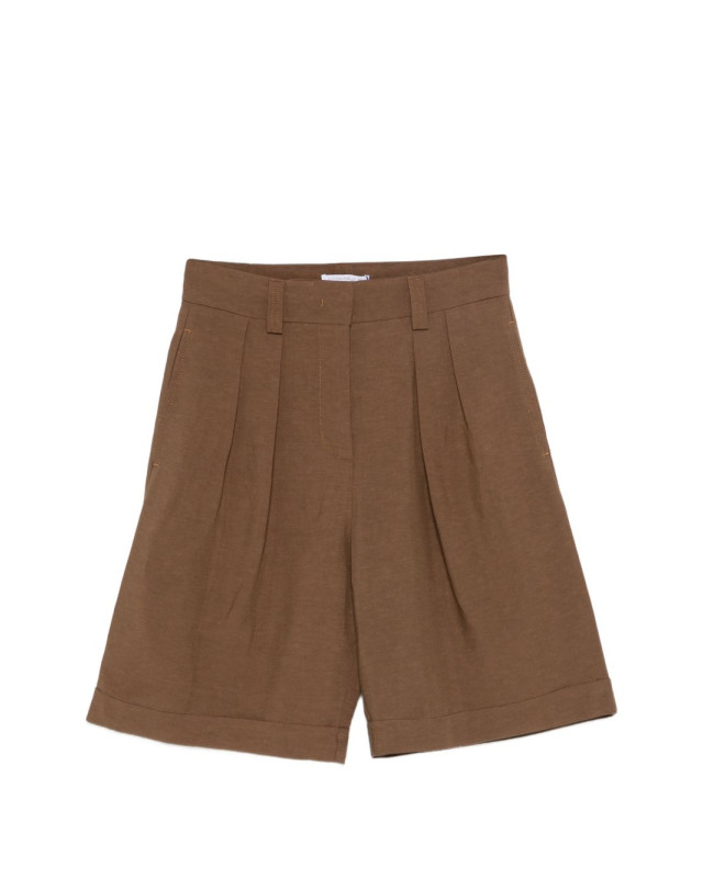 [CENERE MAGLIERIA] Shorts SS26 483612973TABACCO