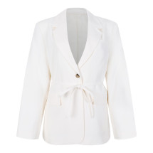 [Selected] Blazer SS26 16100514-EGRET