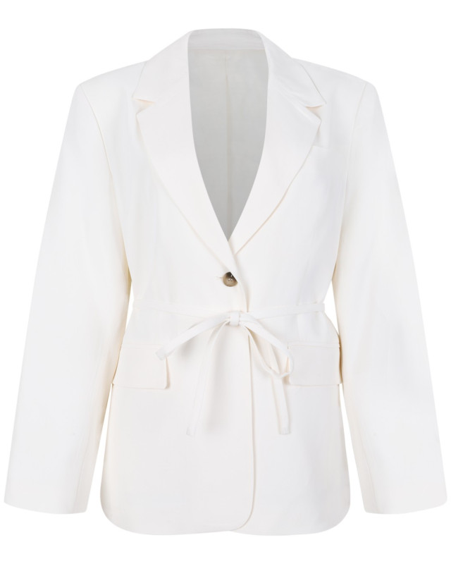 [Selected] Blazer SS26 16100514-EGRET