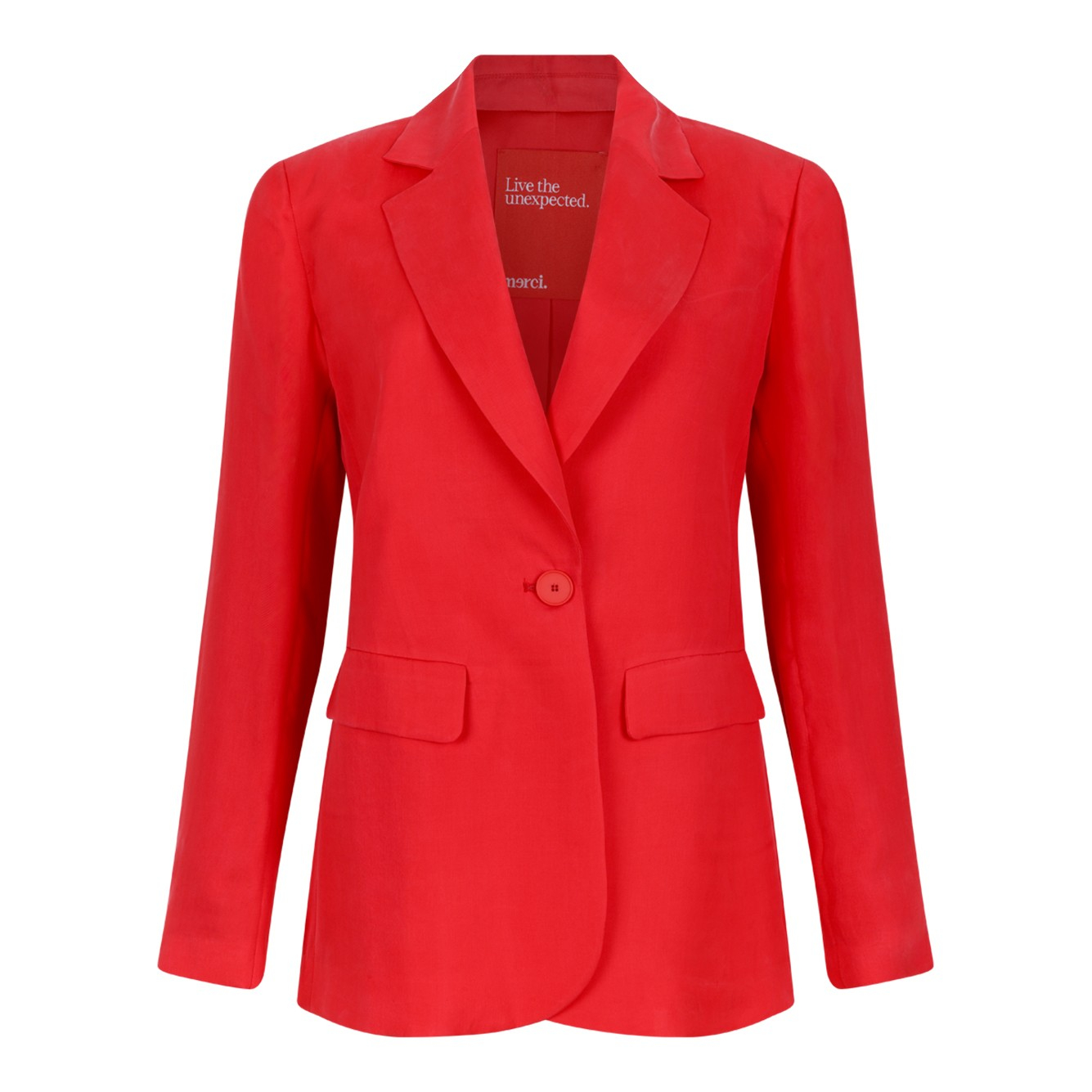 [Merci] Blazer SS26 G343C-CRANBERRY