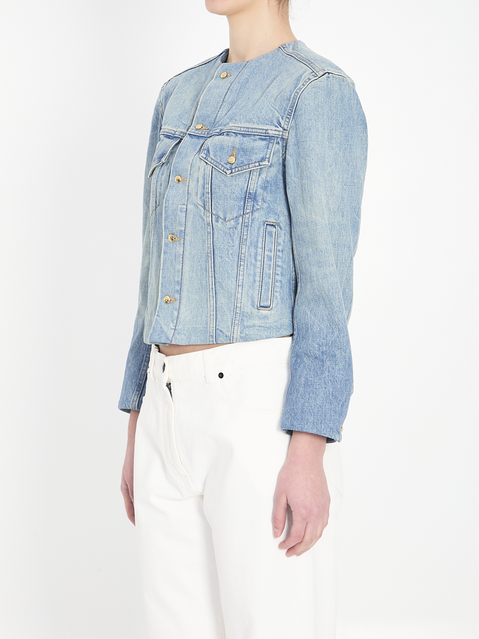 [Celine] Denim Jacket SS26 RV0ZV789D__GDN7