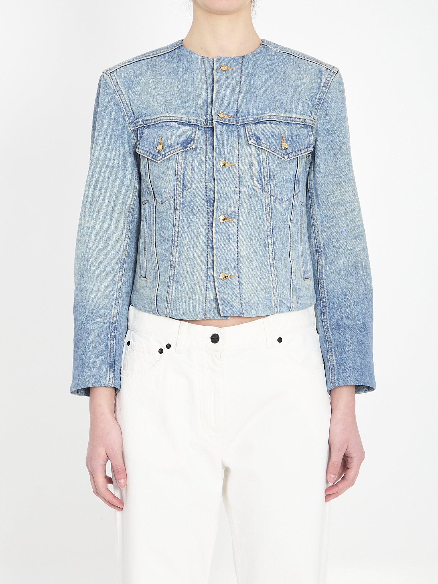 [Celine] Denim Jacket SS26 RV0ZV789D__GDN7