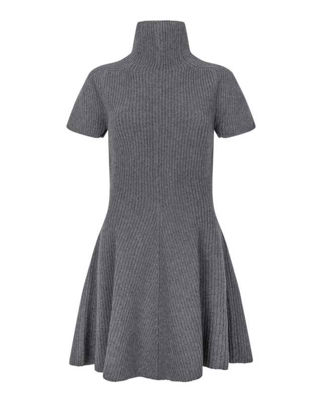 [MAGDA BUTRYM] Short sleeve dress SS26 2364260000056-GREY