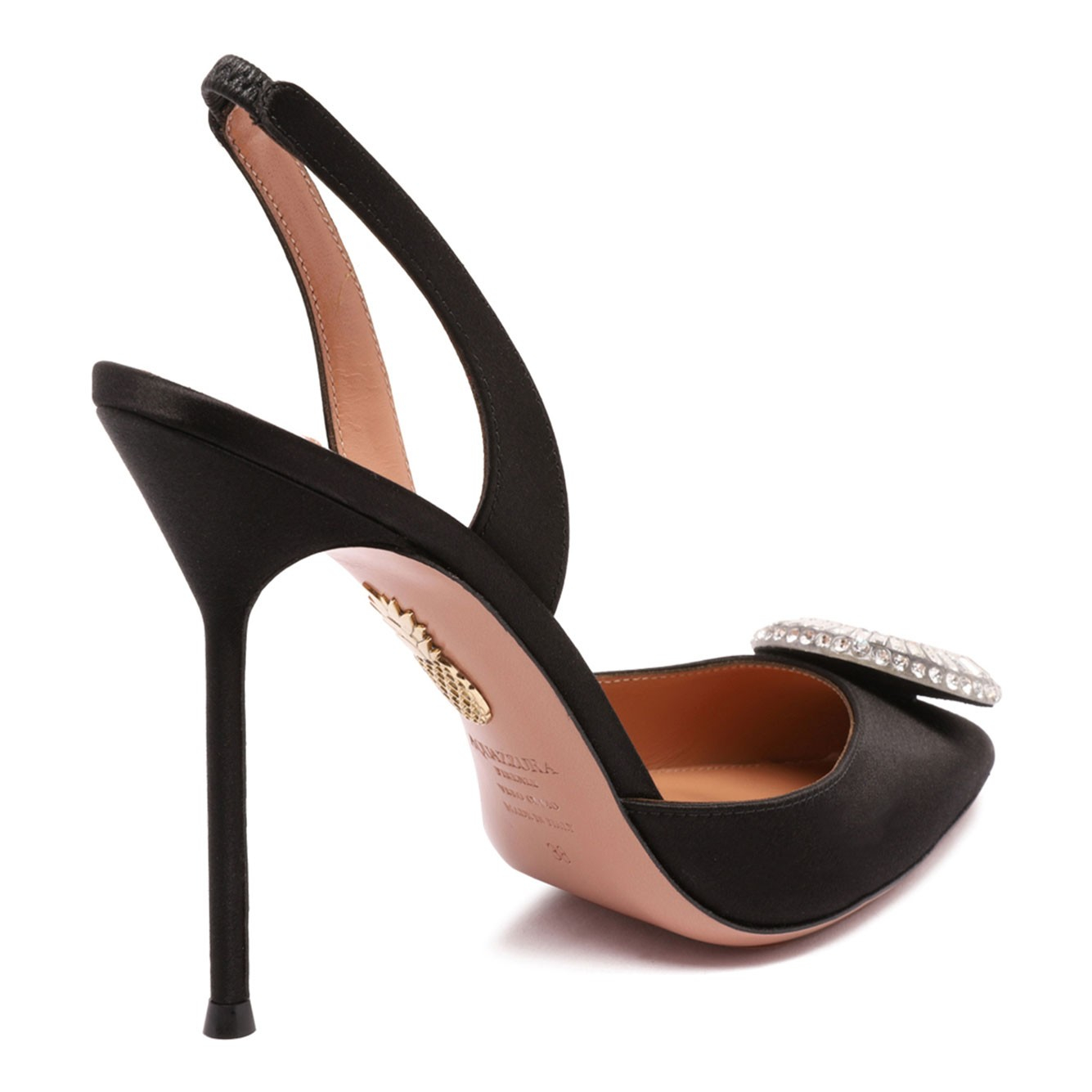 [Aquazzura] Pumps FW25 CYPHIGL0-SATBLACK