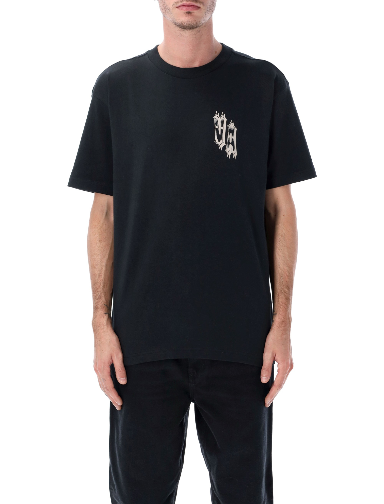 [RVCA] T-shirts Short Sleeve FW25 EVYZT00276BLK