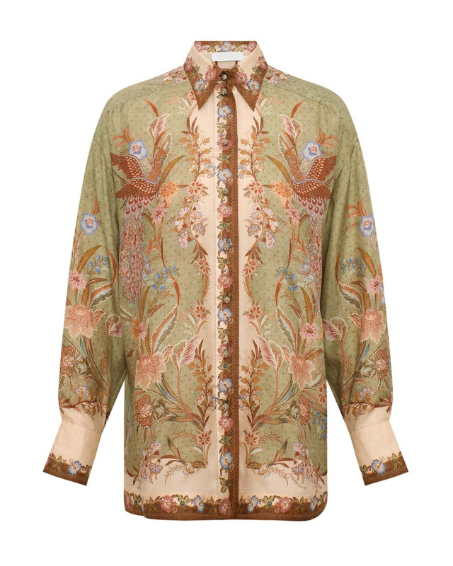 [Zimmermann] Shirts Long Sleeve FW26 8686TSS262KHSF
