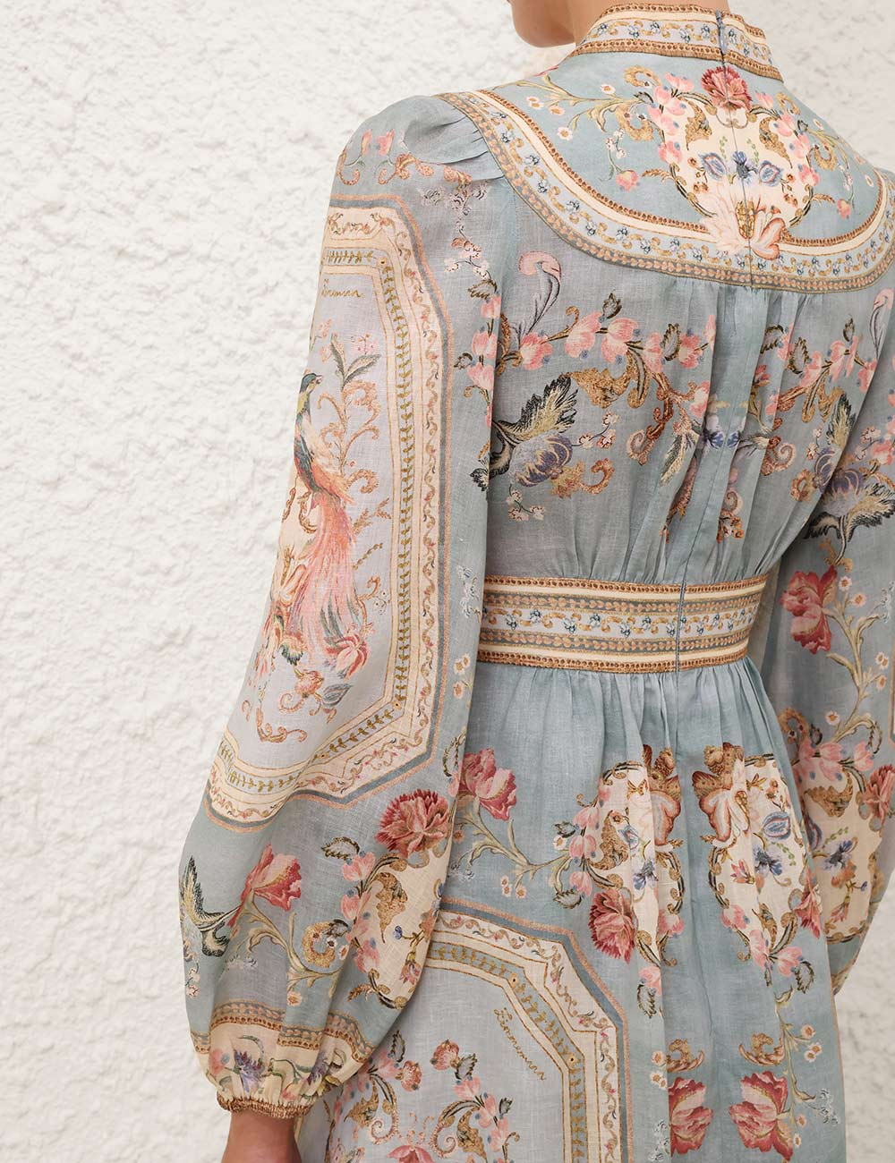 [Zimmermann] Long sleeve dress FW26 3501DSS264BTPF