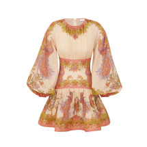 [Zimmermann] Long sleeve dress FW26 5515DSS262CTSF
