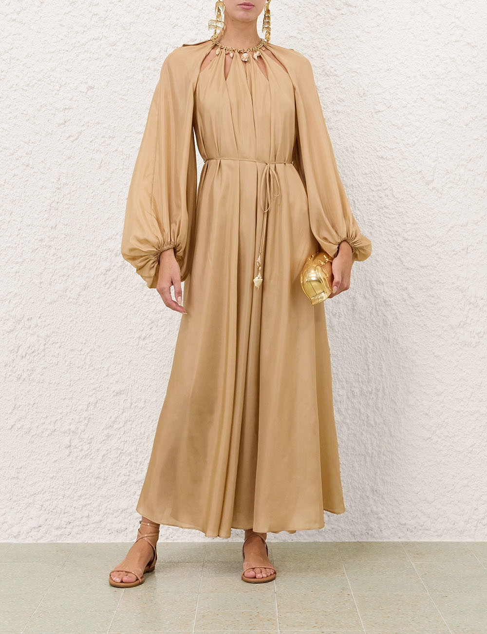 [Zimmermann] Long sleeve dress FW26 7592DSS263CHP