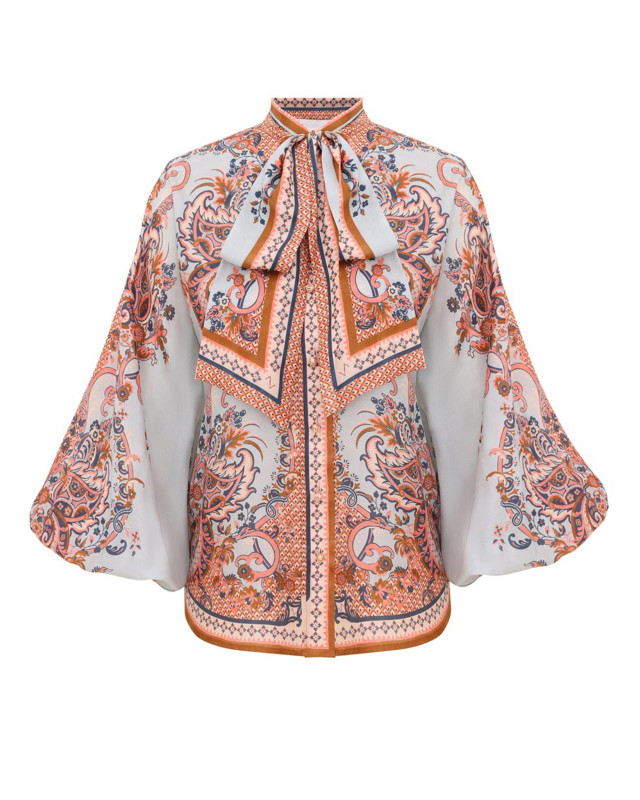 [Zimmermann] Blouse FW26 4461TSS261BLUPF