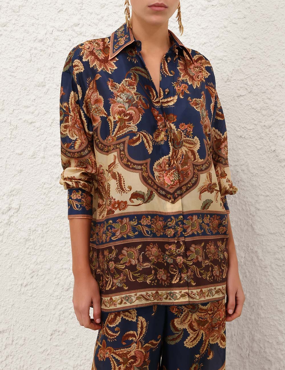[Zimmermann] Shirts Long Sleeve FW26 8278TSS261NJCO