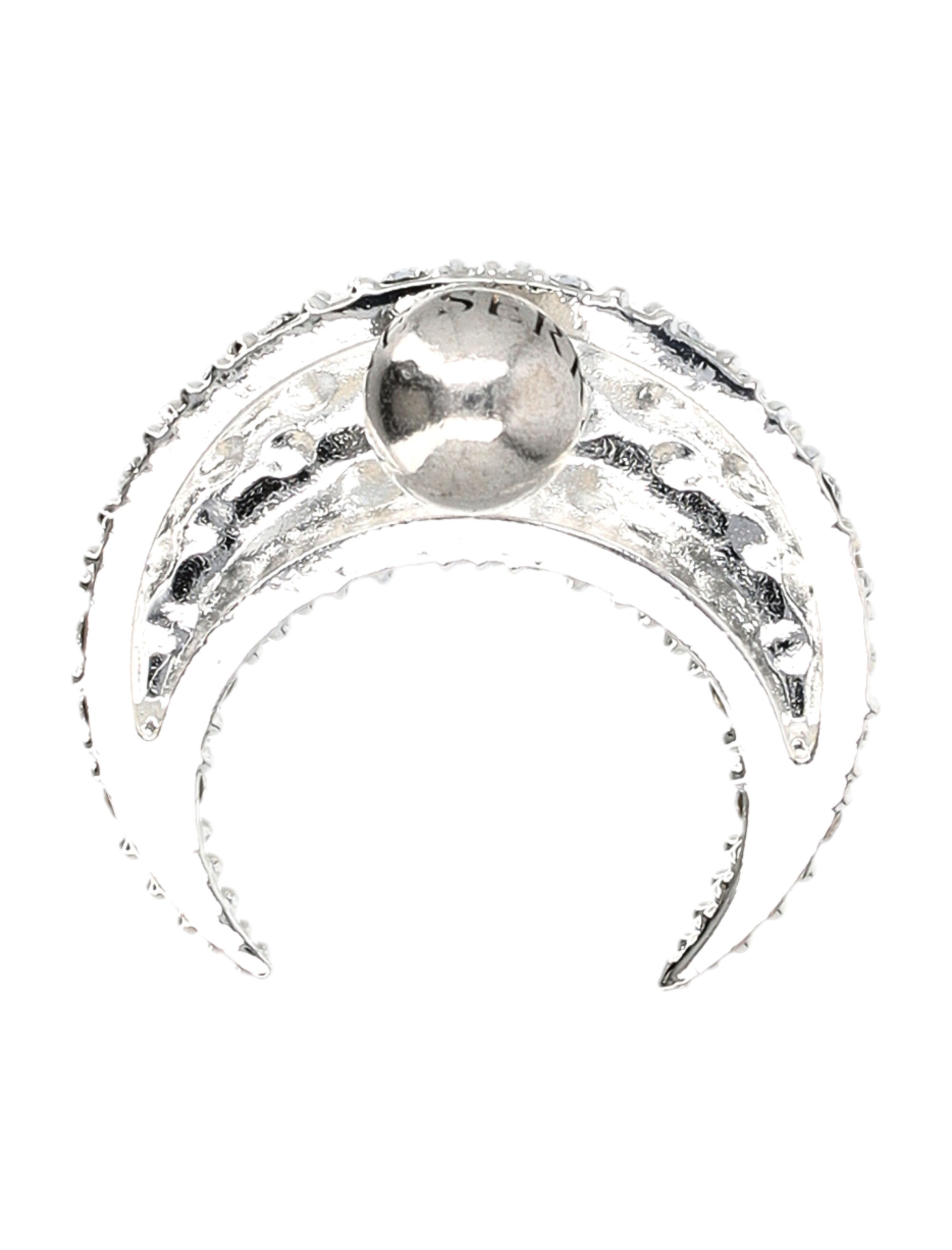 [MARINE SERRE] Brooch FW25 UJW072ARMET0001MT11
