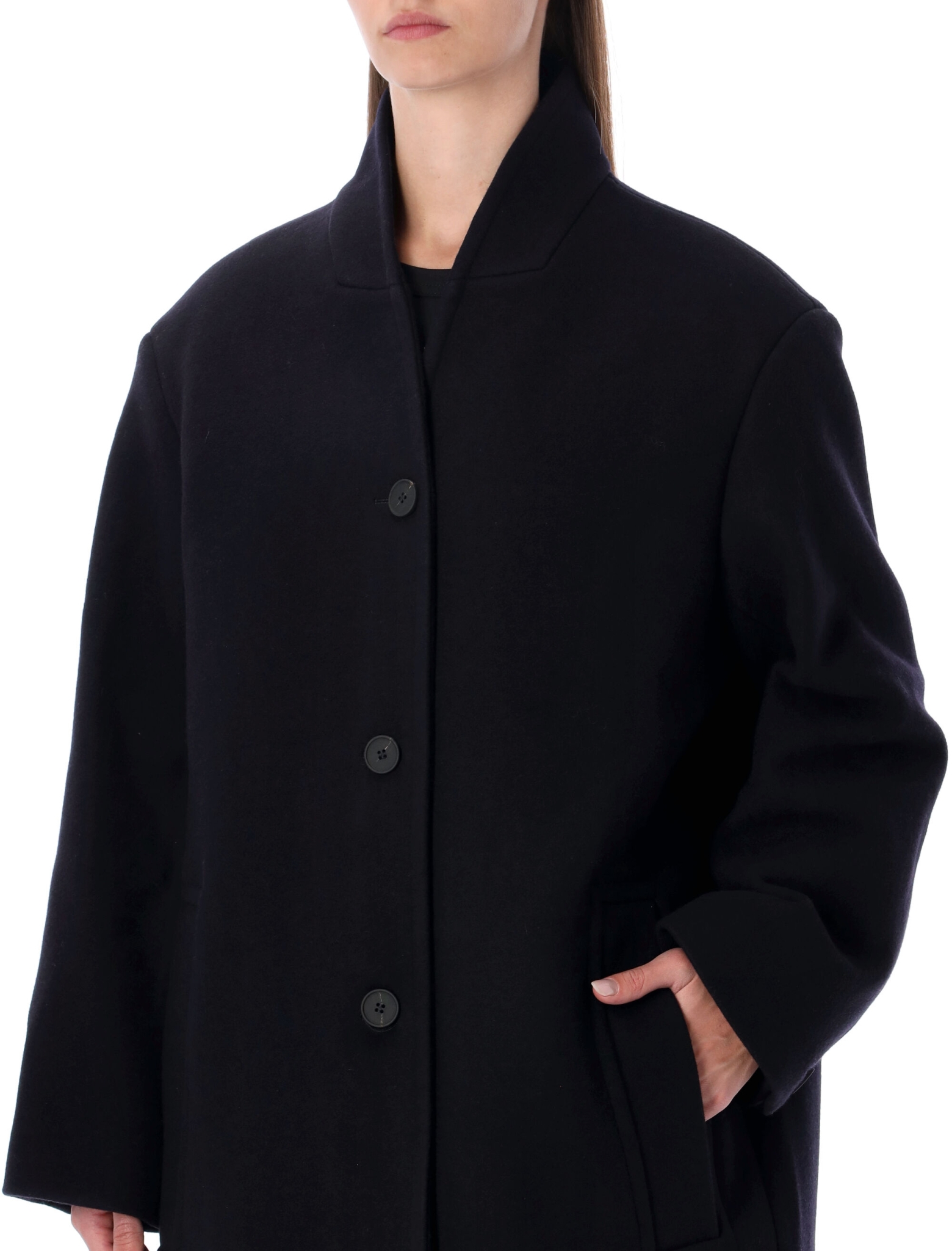 [Studio Nicholson] Coat FW25 MORRO1664DARK NAY