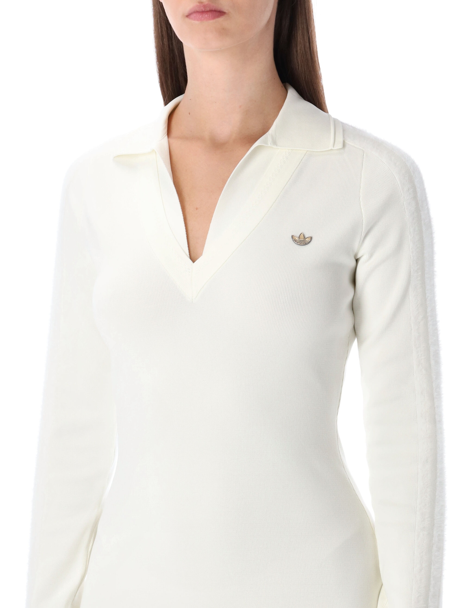 [ADIDAS ORIGINALS] Long sleeve dress FW25 JW7322WHITE