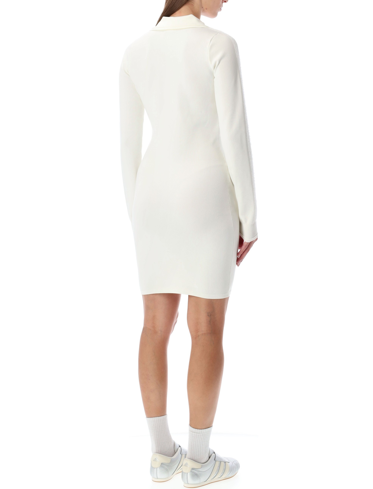 [ADIDAS ORIGINALS] Long sleeve dress FW25 JW7322WHITE