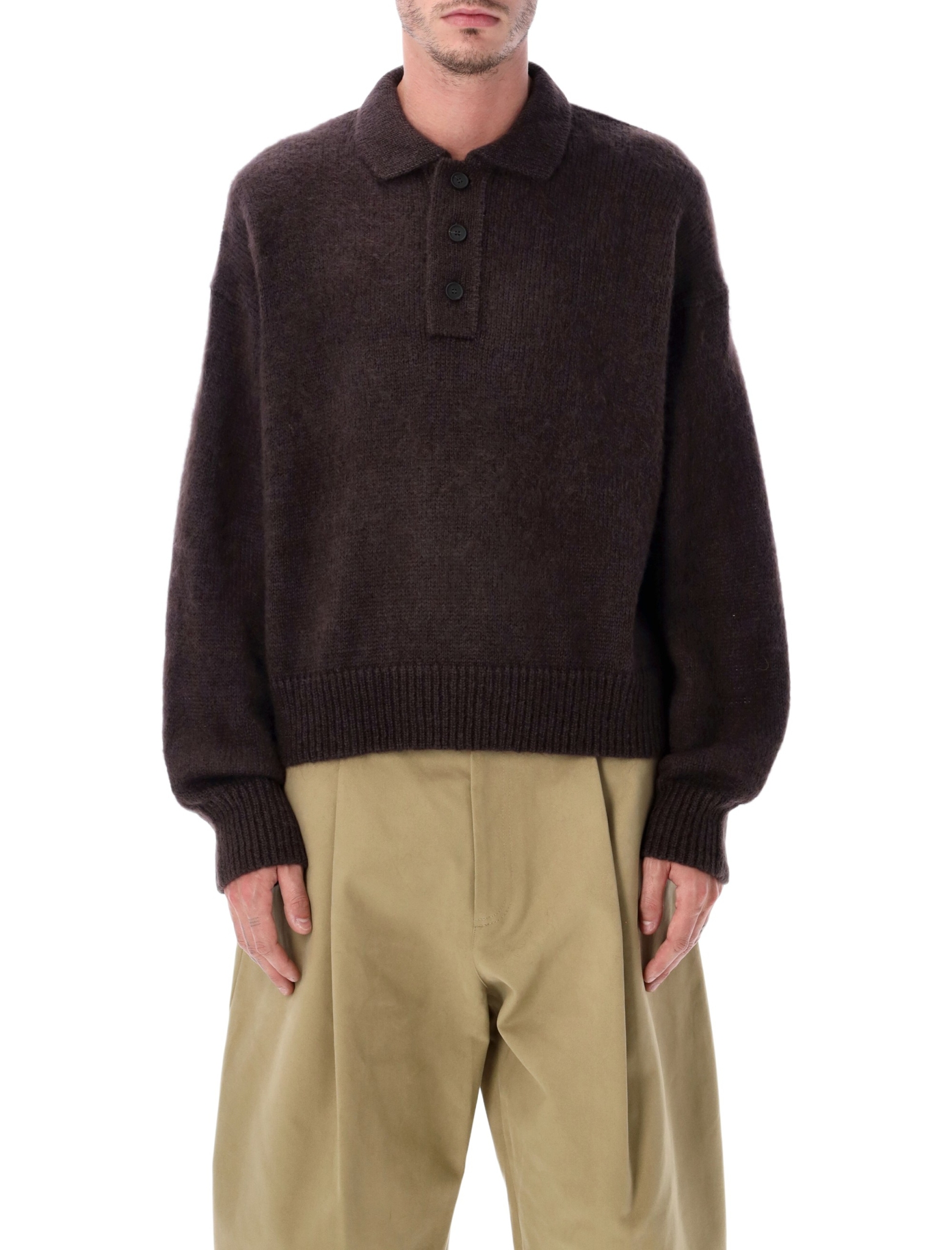 [Studio Nicholson] Knitwear FW25 1493ESPRESSO
