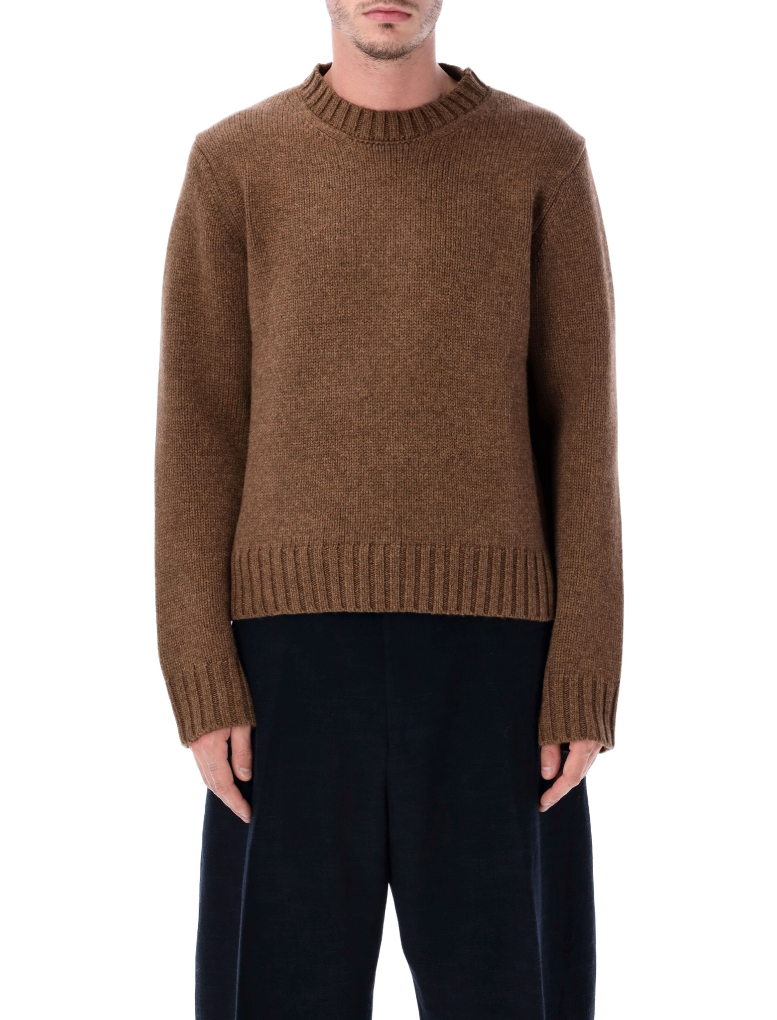 [Studio Nicholson] Knitwear FW25 1395CARAMEL