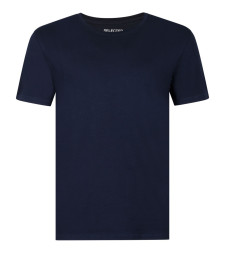 [Selected] T-shirts Short Sleeve CO 16073457-NAVYBLAZER
