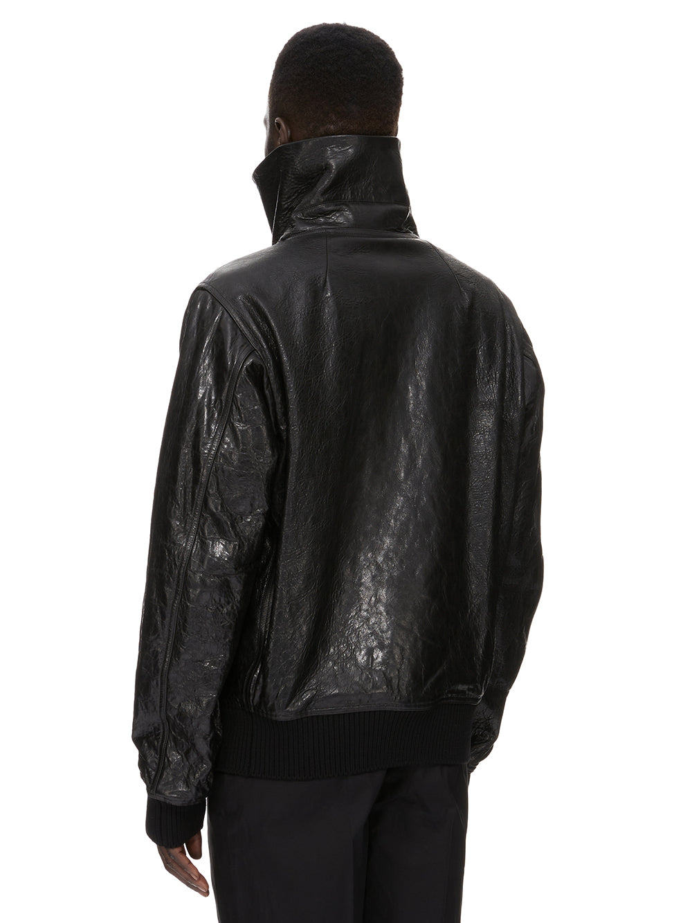 [Rick Owens] Leather Jacket FW26 RU02F4751WMT09