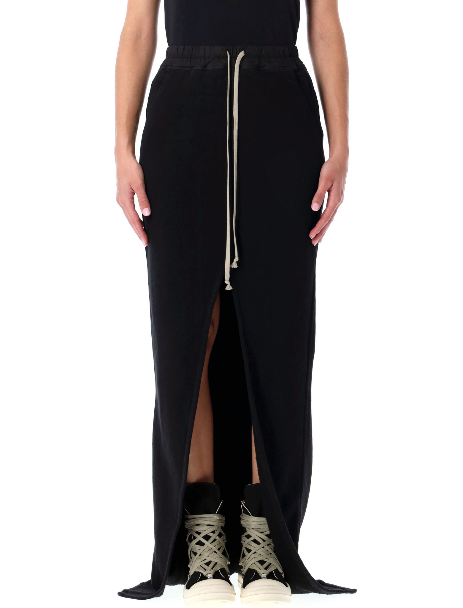 [RICK OWENS DRKSHDW] Midi skirt FW25 DS02E7333FSL09