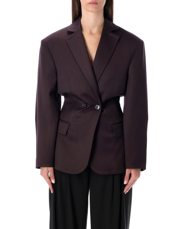 [MAGDA BUTRYM] Blazer FW25 104925BURGUNDY