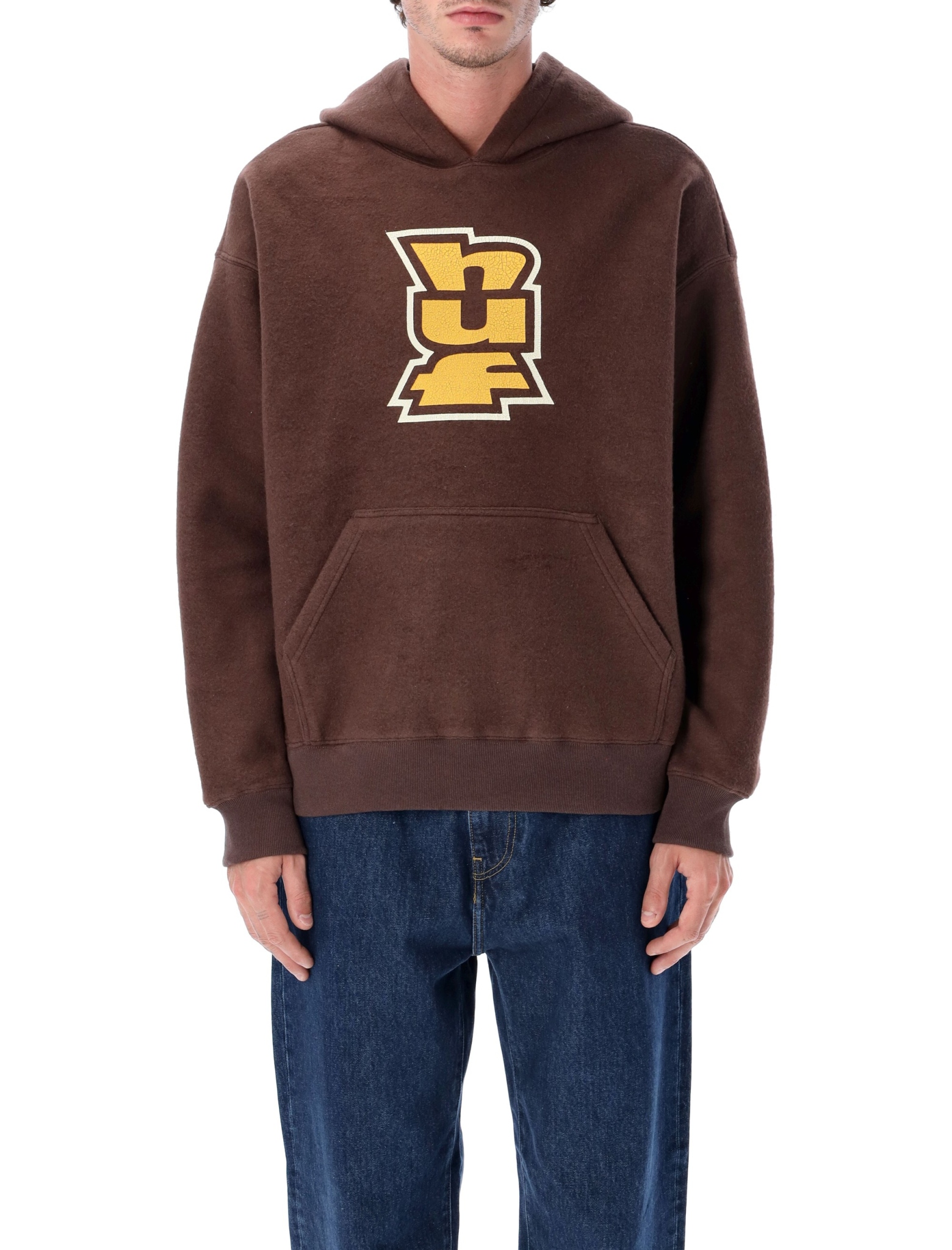 [Huf] Hoodie FW25 FL00244BISON