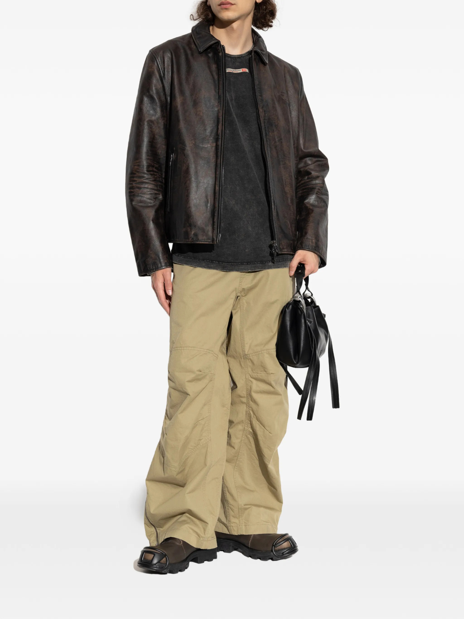 [Diesel] Trousers FW26 A240440AEBL5LE