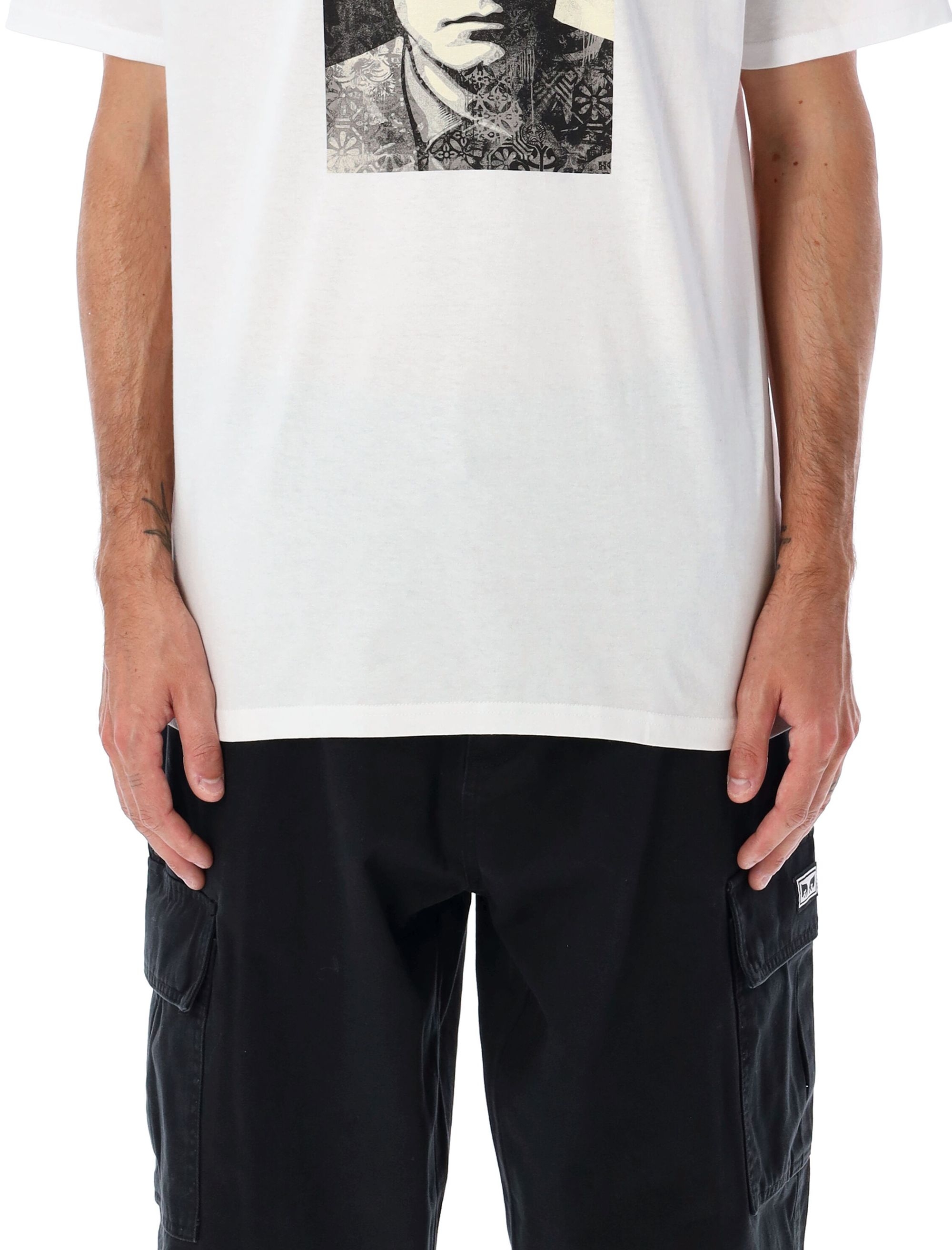 [OBEY] T-shirts Short Sleeve FW25 165264241WHT