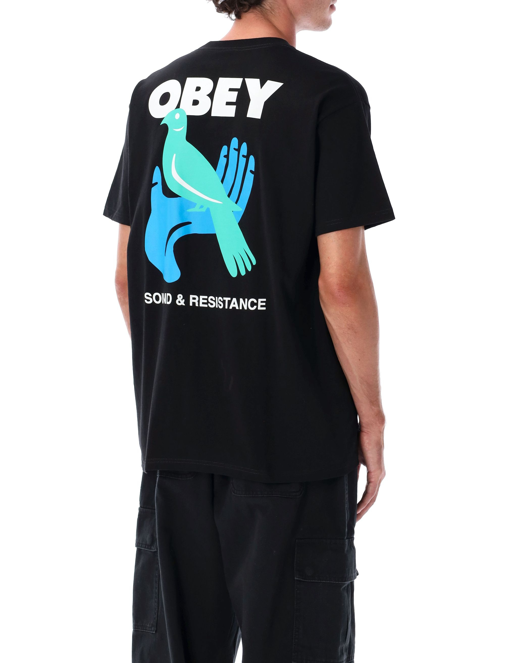 [OBEY] T-shirts Short Sleeve FW25 165264213BLK