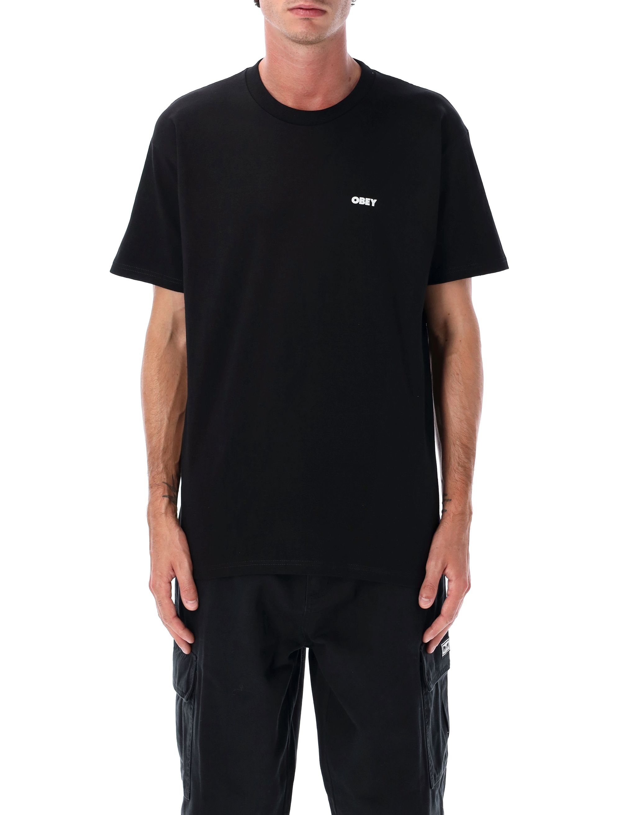 [OBEY] T-shirts Short Sleeve FW25 165264213BLK