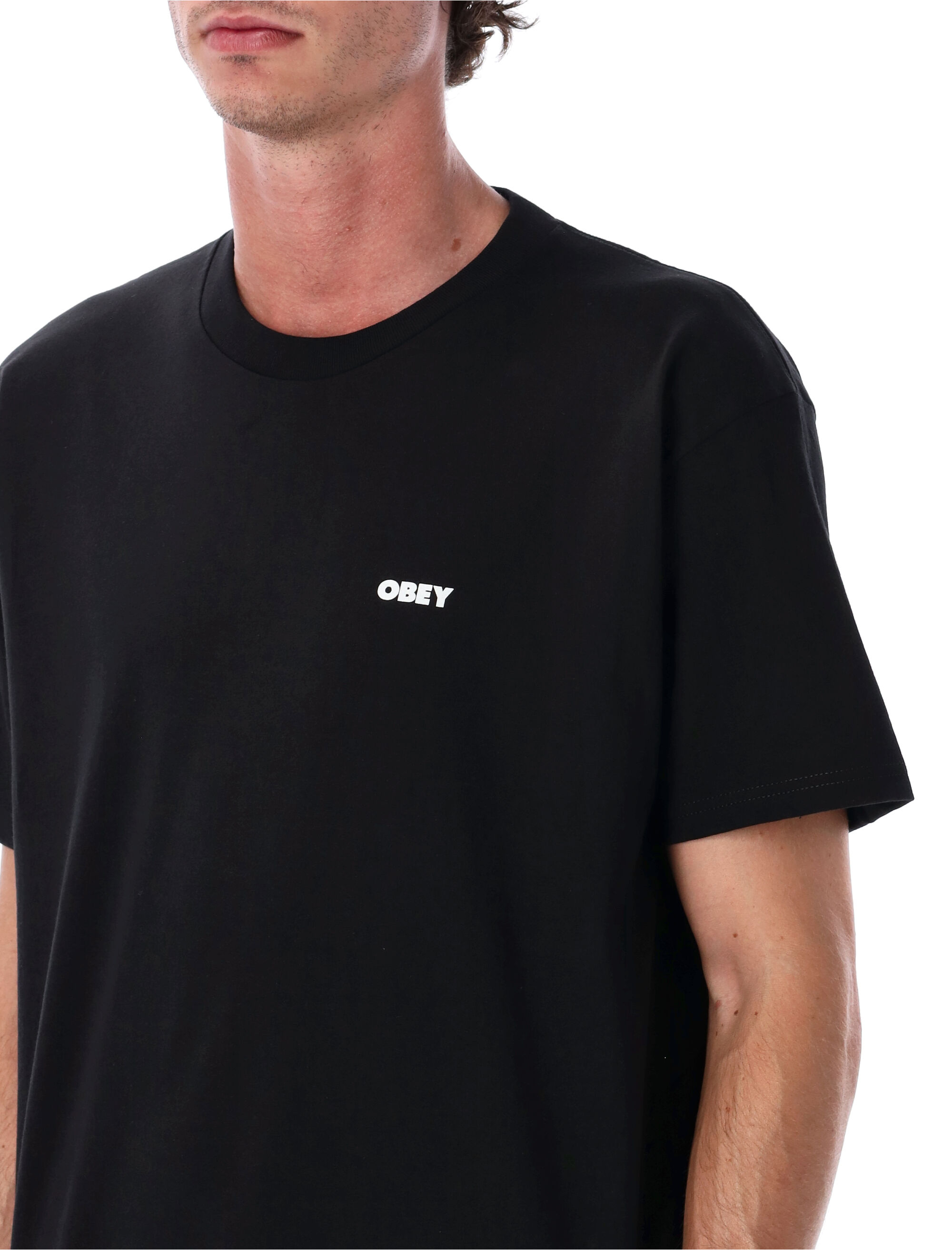 [OBEY] T-shirts Short Sleeve FW25 165264213BLK