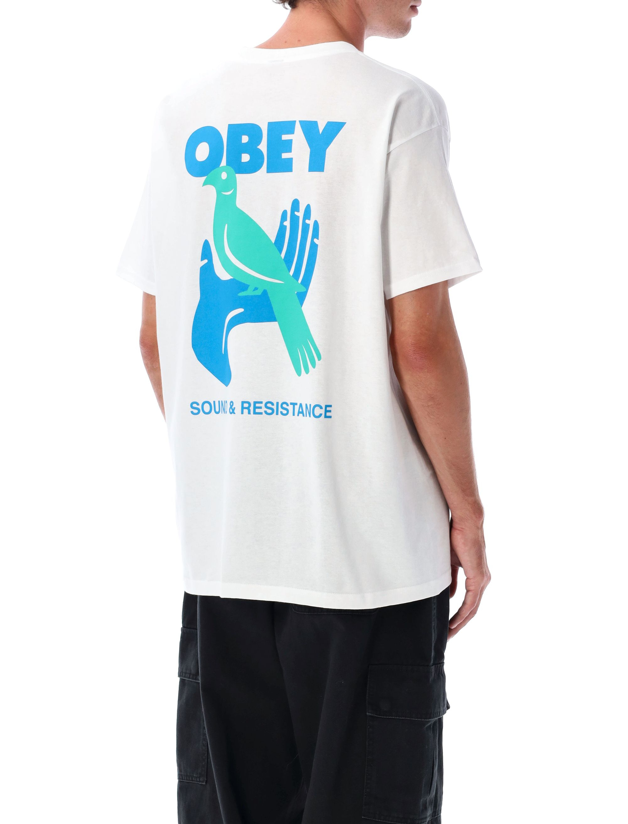 [OBEY] T-shirts Short Sleeve FW25 165264213WHT