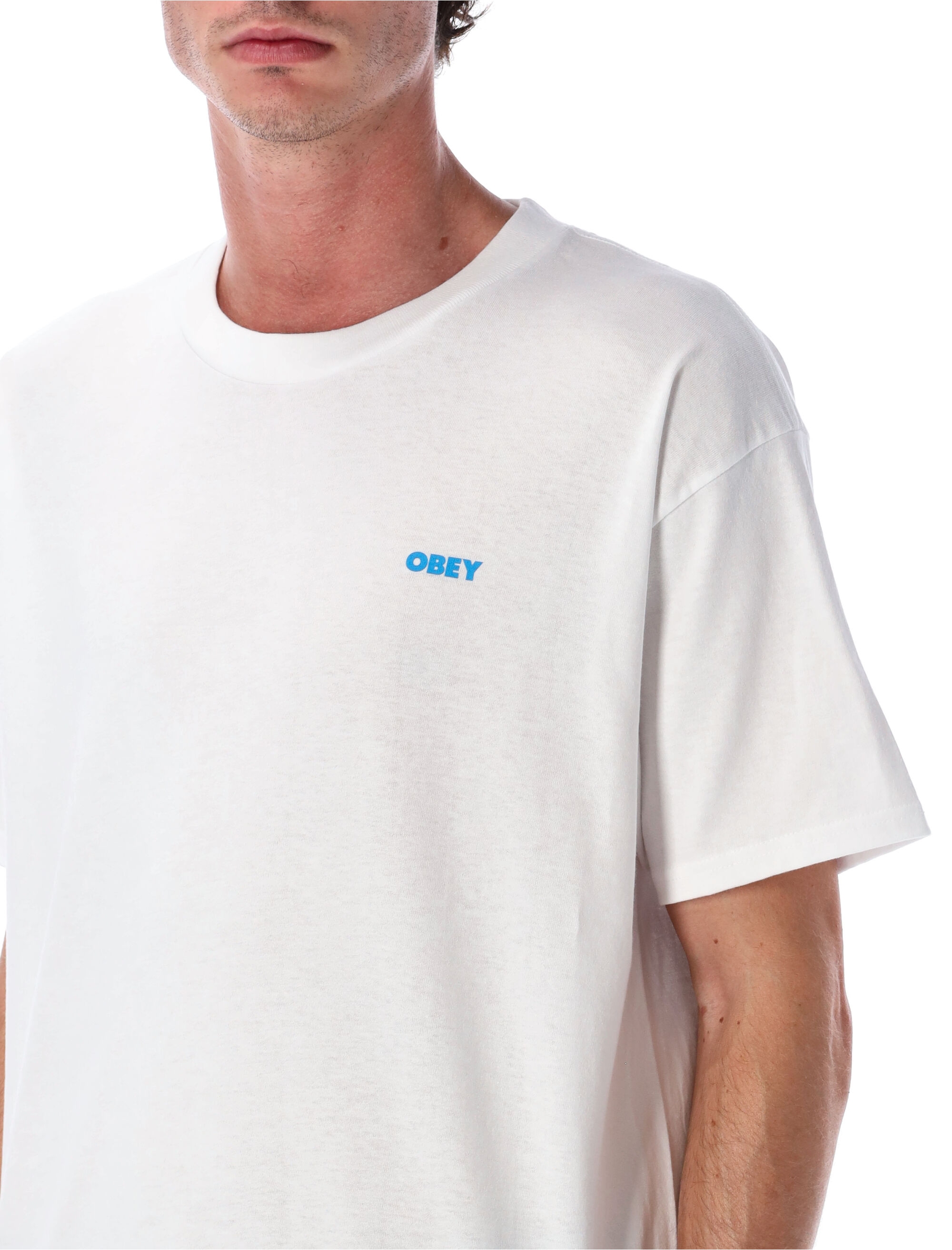 [OBEY] T-shirts Short Sleeve FW25 165264213WHT