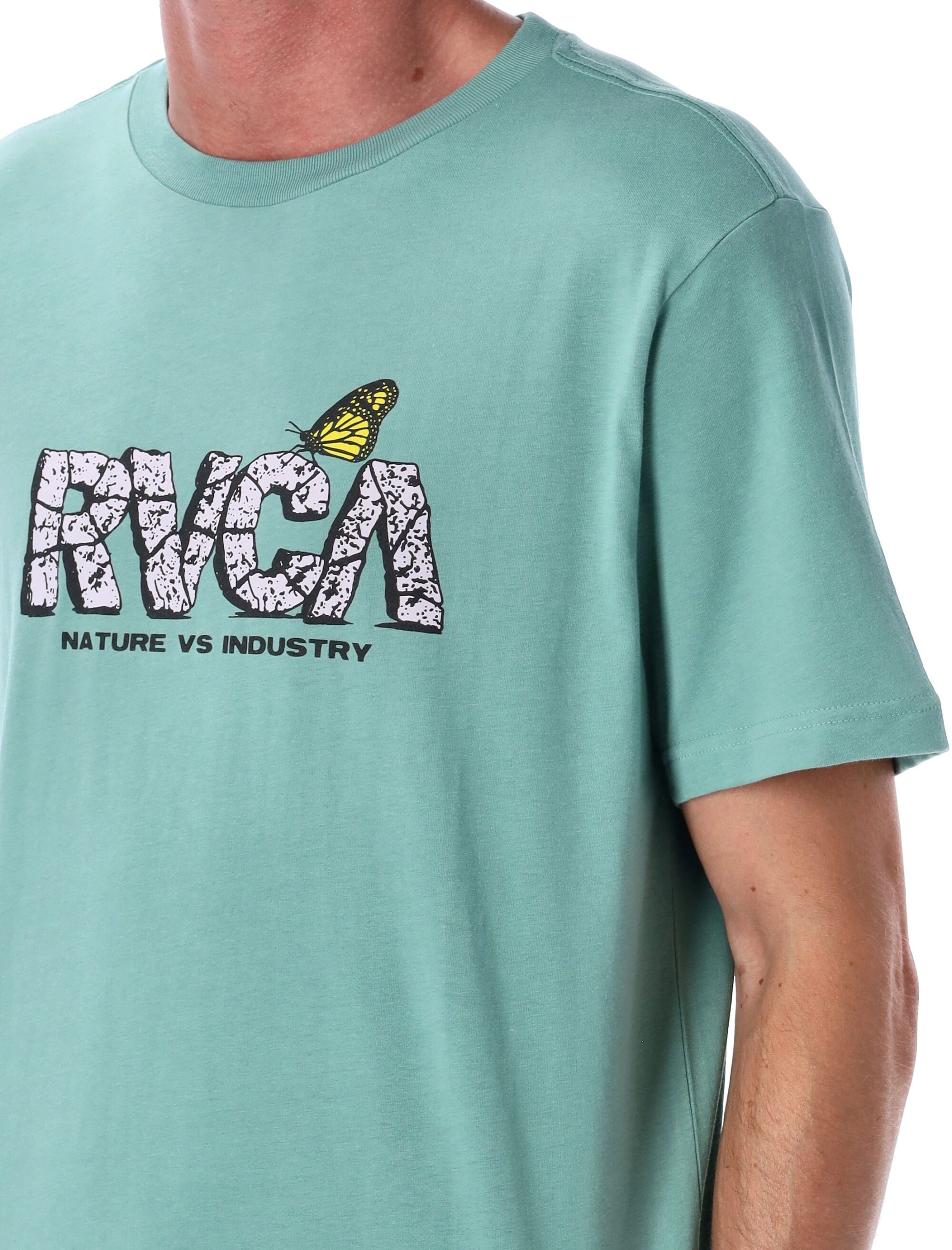 [RVCA] T-shirts Short Sleeve FW25 EVYZT00273BTG