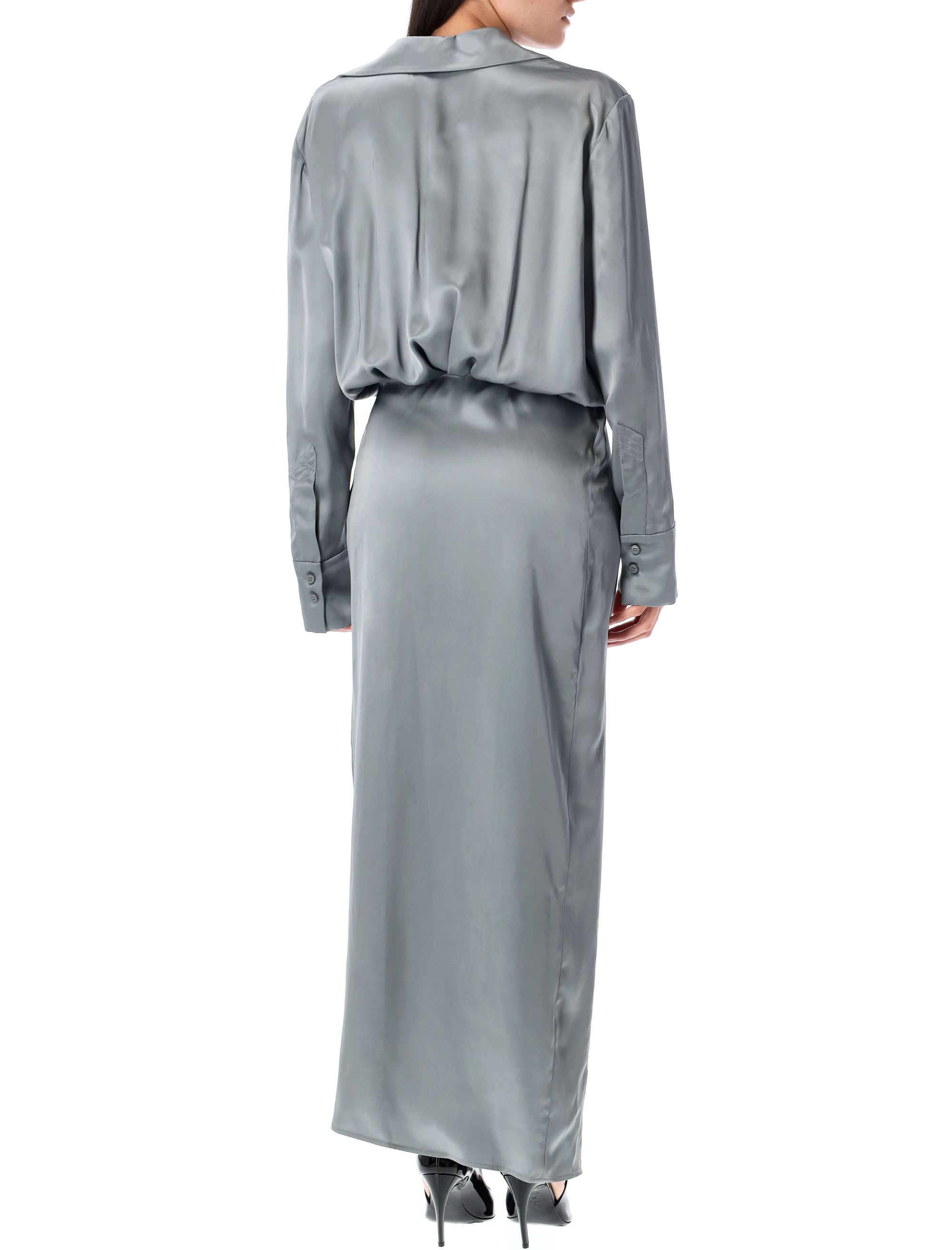 [The Attico] Long sleeve dress FW25 WCW00242VVV088AA084