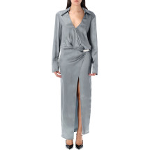 [The Attico] Long sleeve dress FW25 WCW00242VVV088AA084
