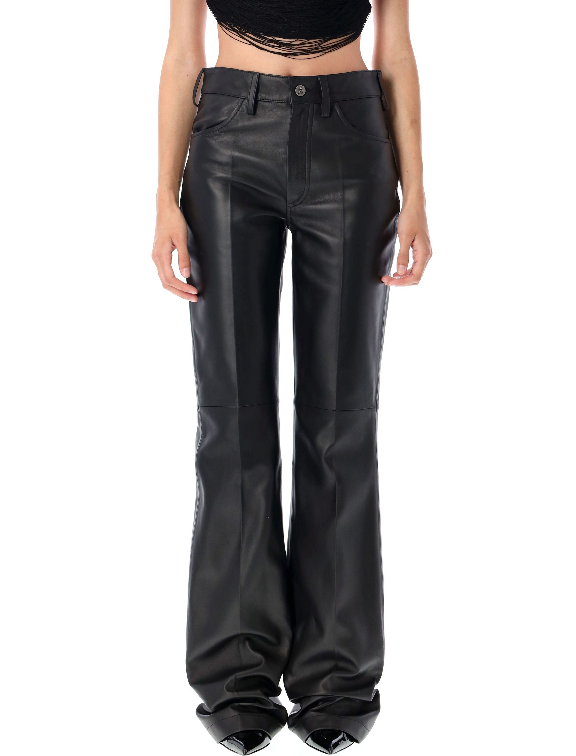 [The Attico] Trousers FW25 WCP00273LBT128AA100