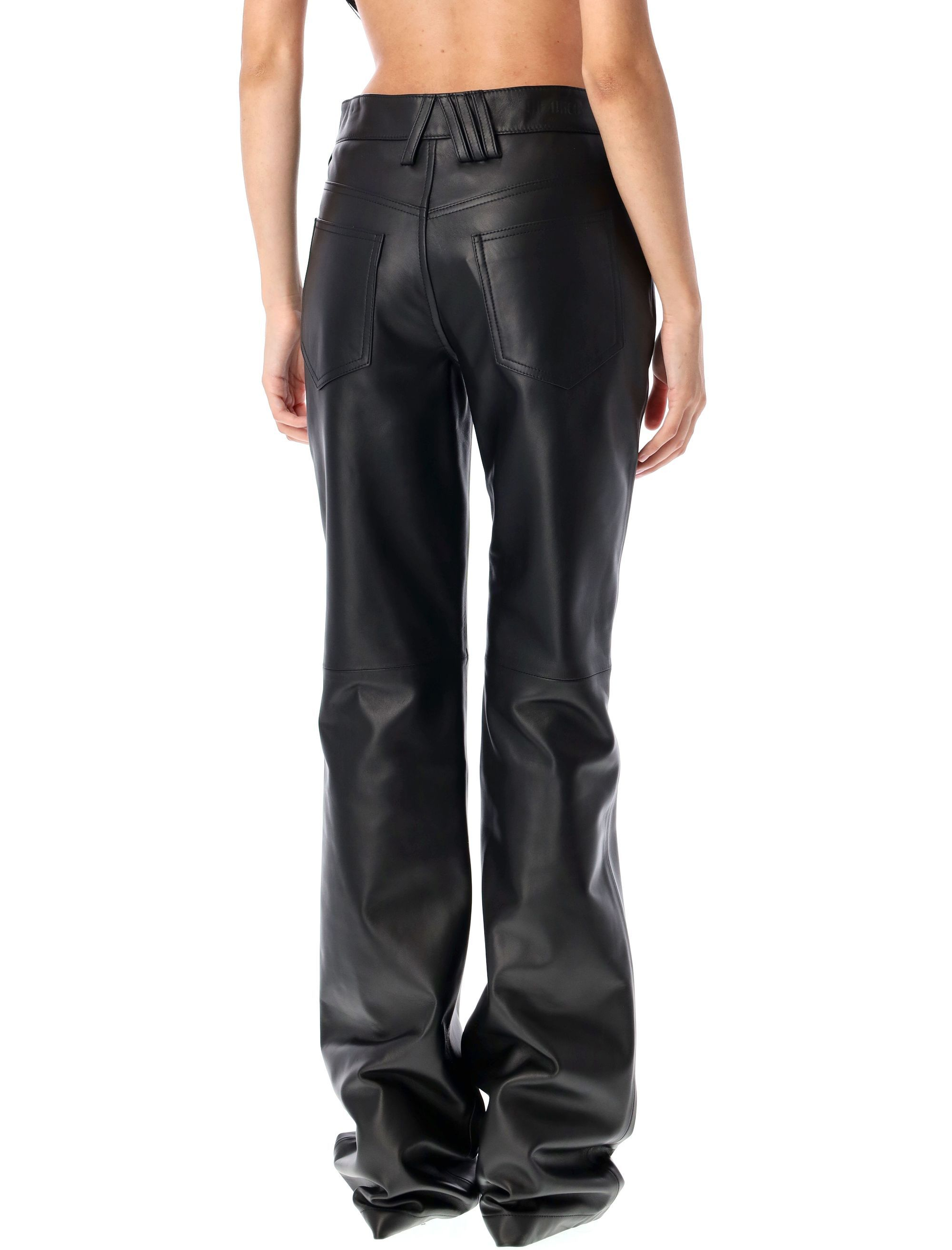 [The Attico] Trousers FW25 WCP00273LBT128AA100