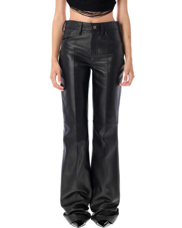 [The Attico] Trousers FW25 WCP00273LBT128AA100