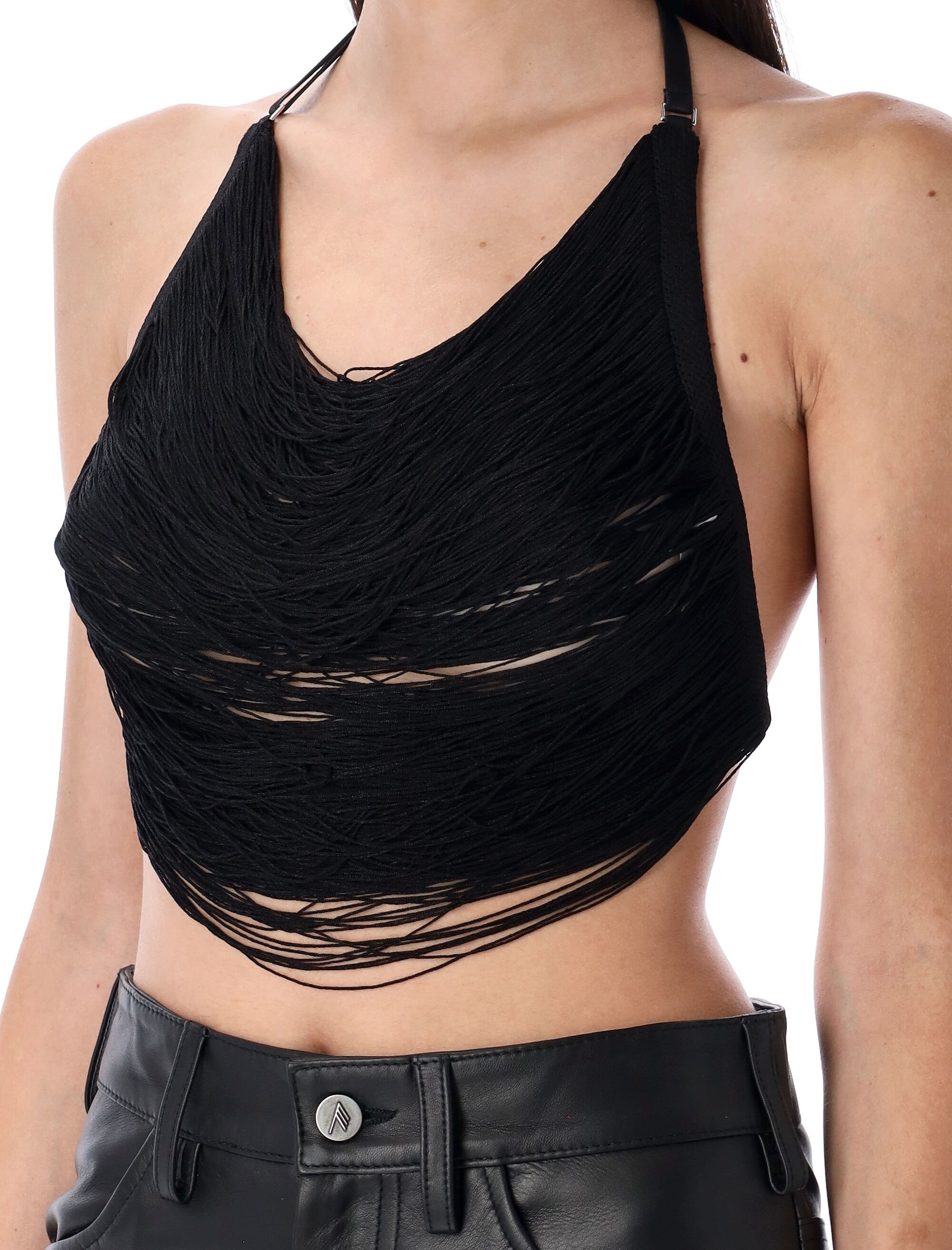 [The Attico] Tank top FW25 WCI00028KVV016AA100