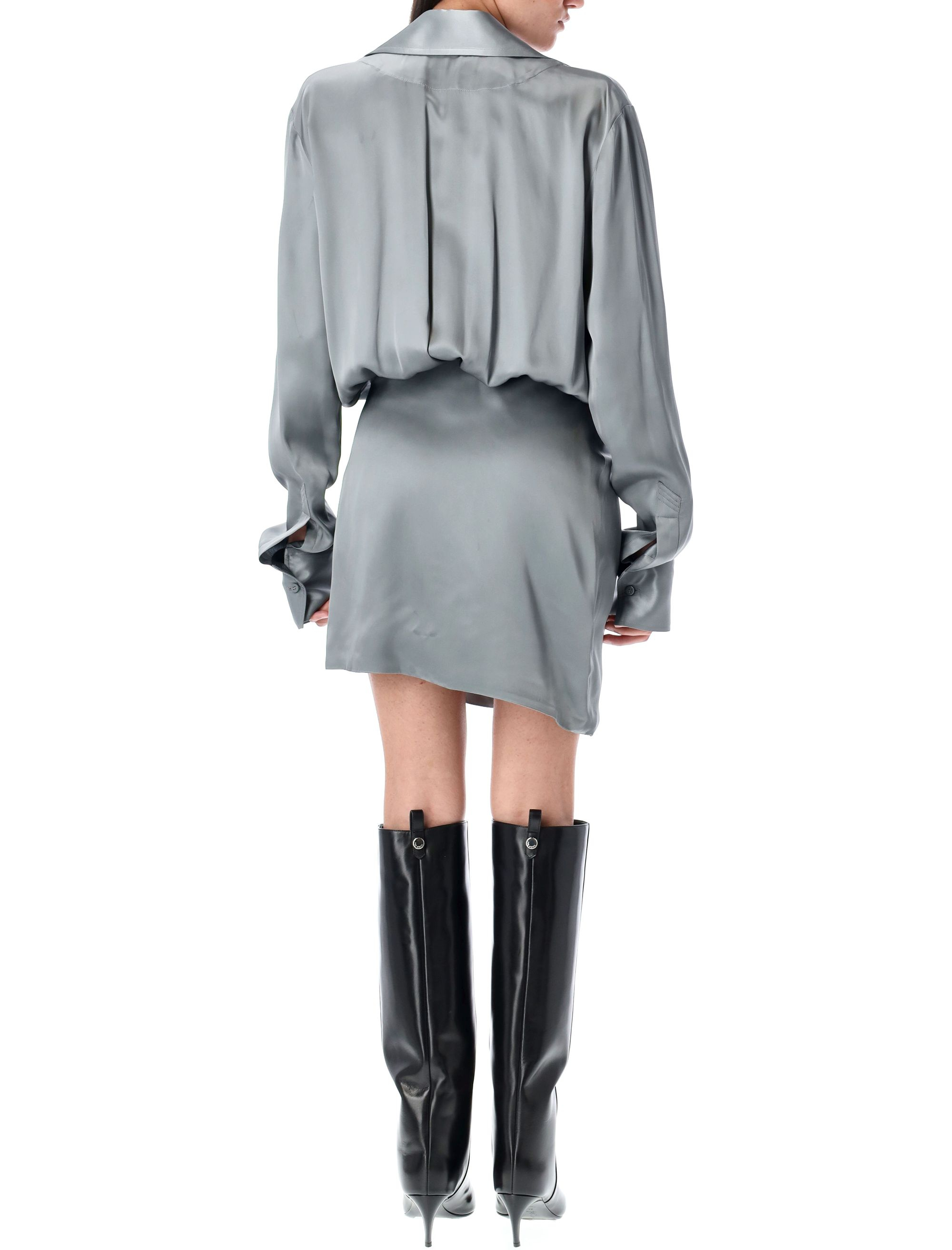 [The Attico] Long sleeve dress FW25 WCA00394VVV088AA084