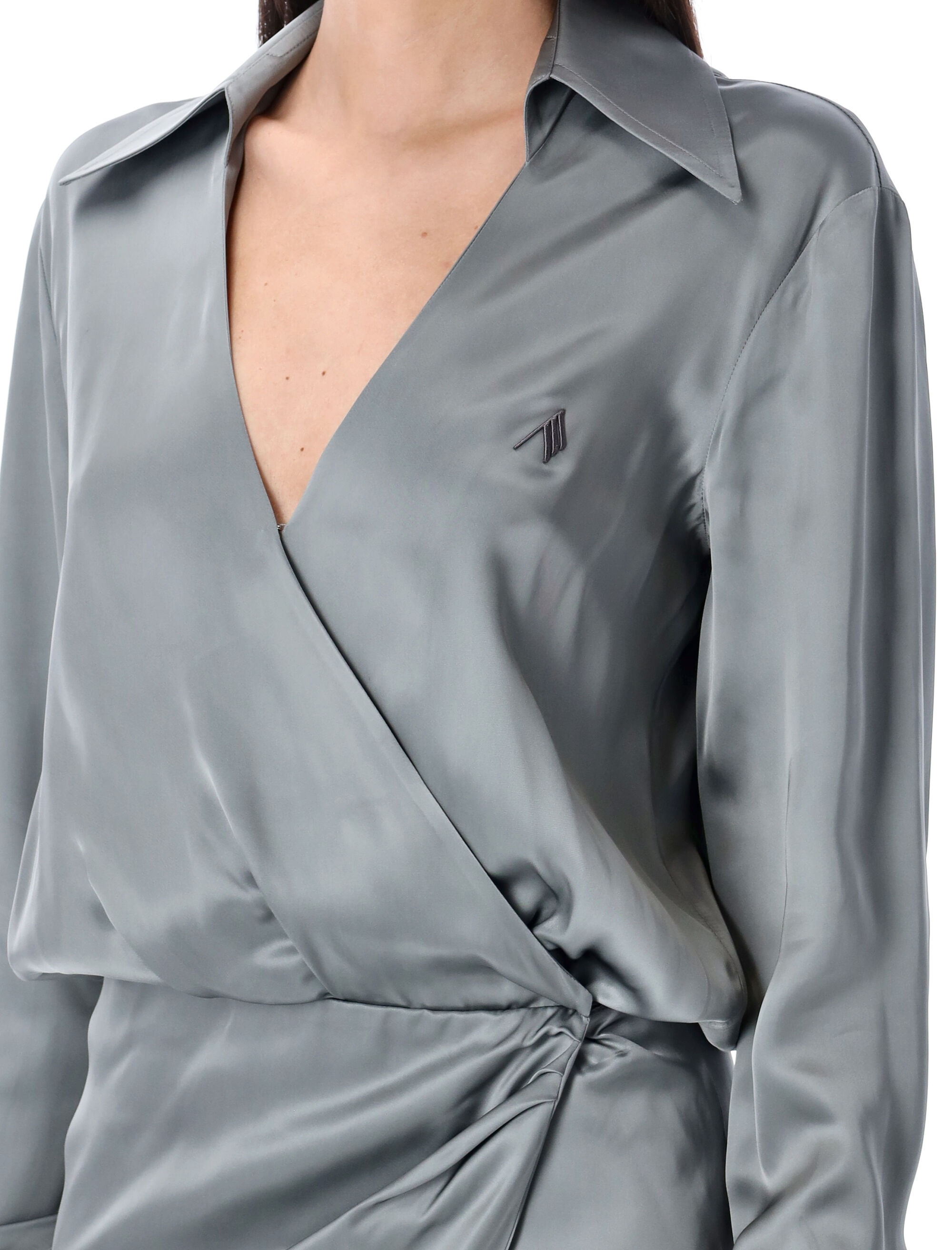 [The Attico] Long sleeve dress FW25 WCA00394VVV088AA084