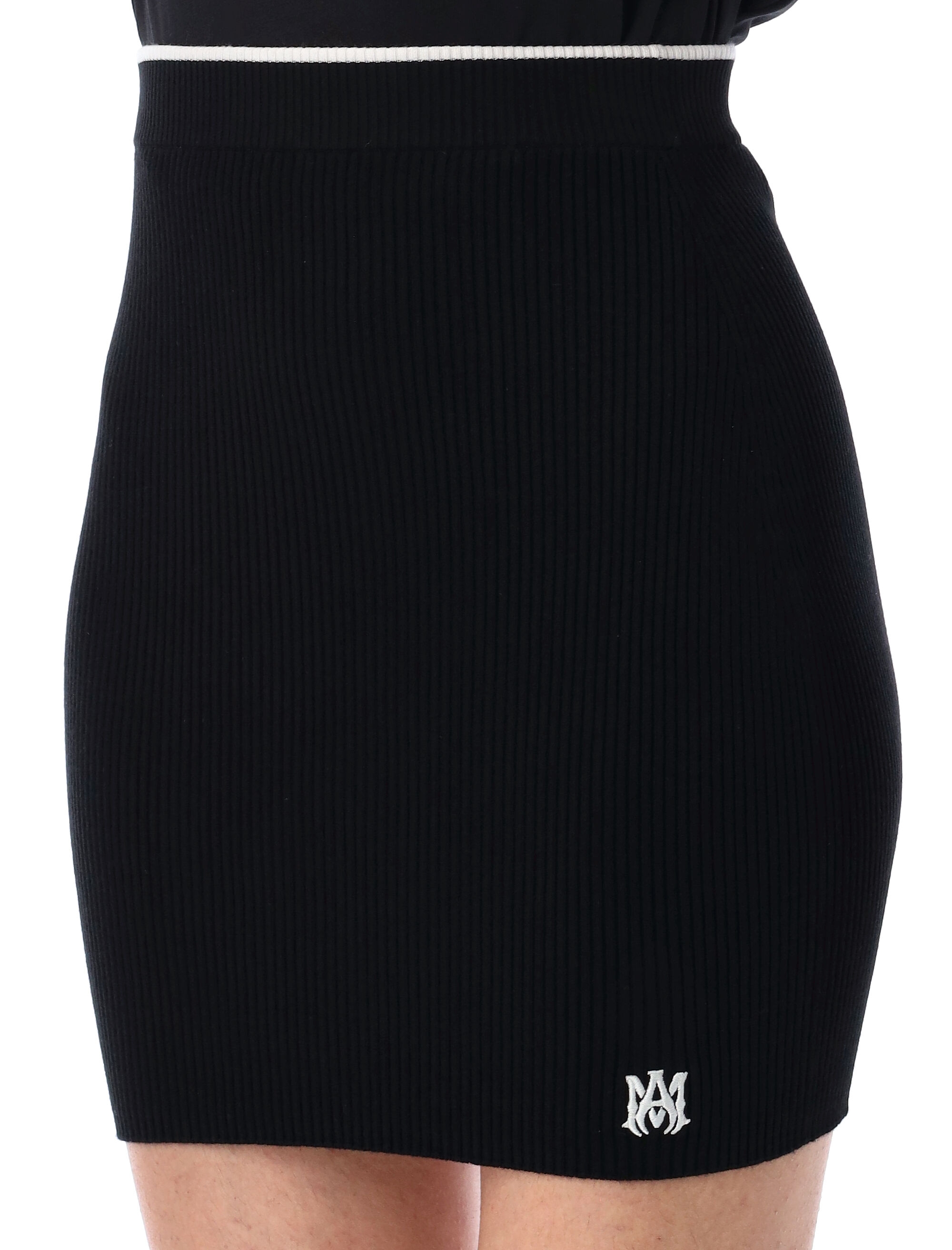 [Amiri] Midi skirt FW25 AWKNKR1019BLACK