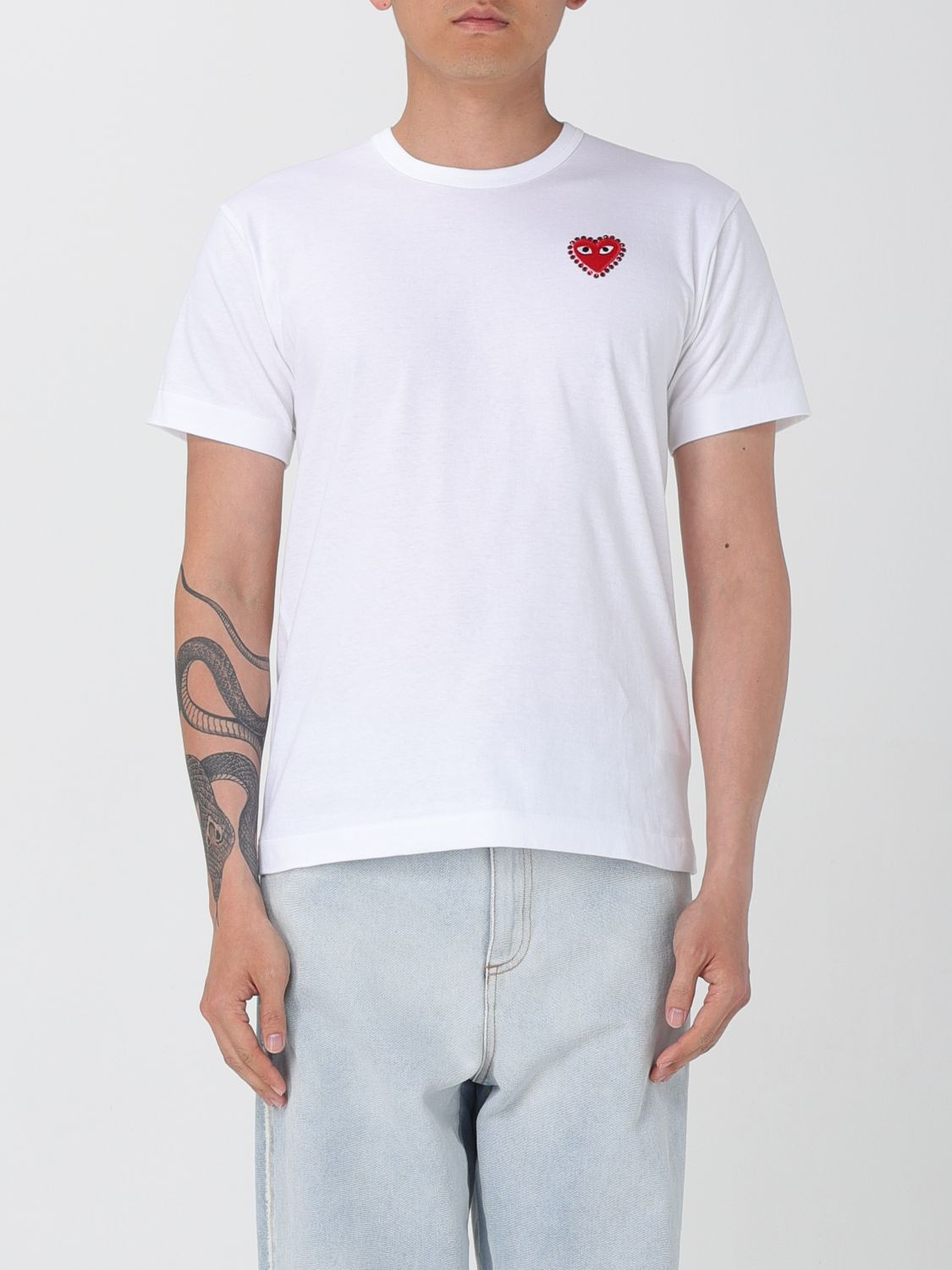 [COMME DES GARCONS PLAY] T-shirts Short Sleeve SS25 AXT801051 2