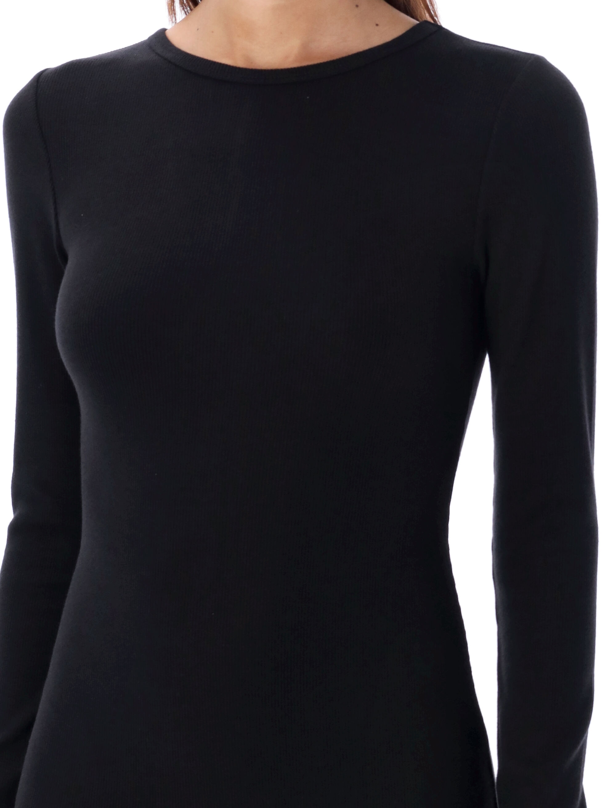 [ETERNE] Long sleeve dress FW25 CB021BLK