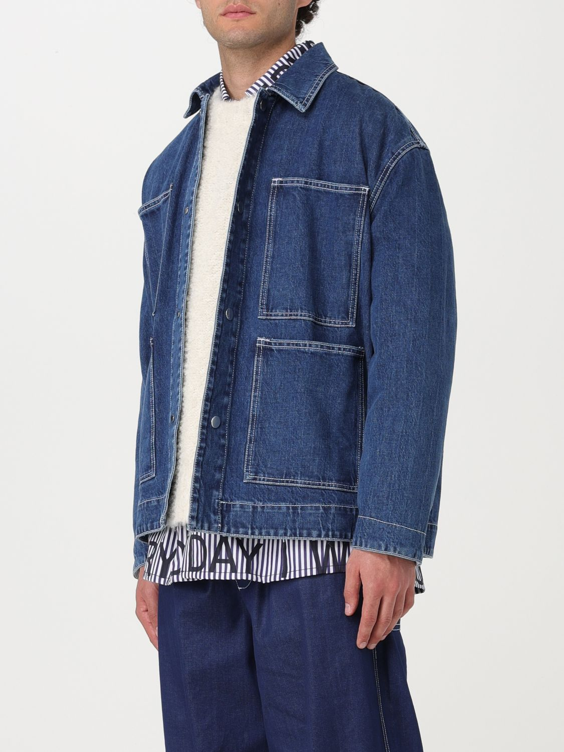 [SUNNEI] Denim jacket FW23 CRTWXOUW016 DEN015 7758 MID WASHED DENIM